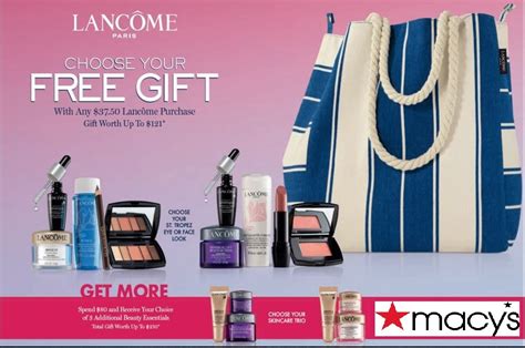 lancome free gift with purchase.